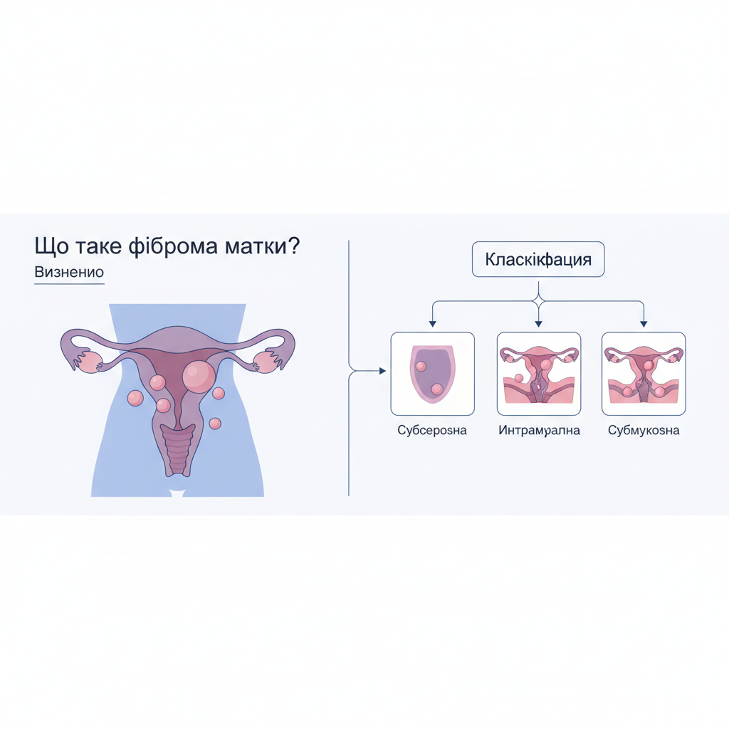 Що таке фіброма матки? Визначення та класифікація