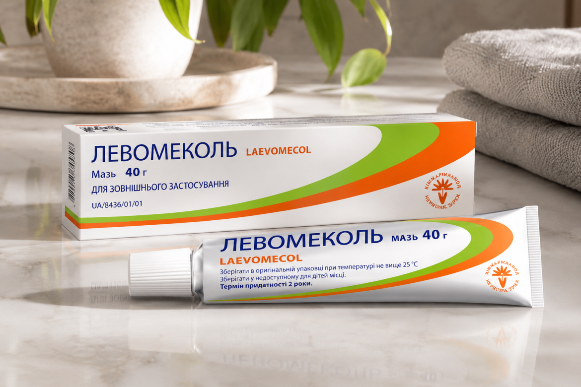 Мазь Левомеколь