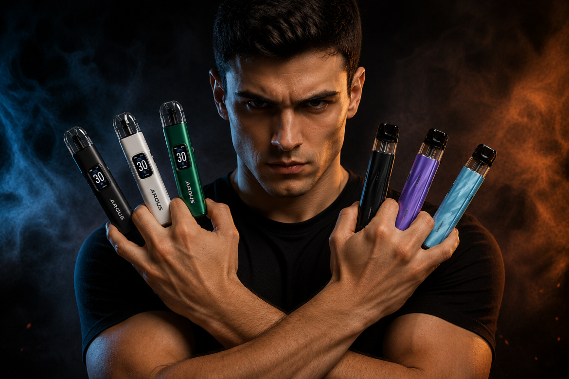 Подики Vaporesso матеріали корпусу та ергономіка